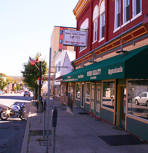 Downtown Business Storefronts