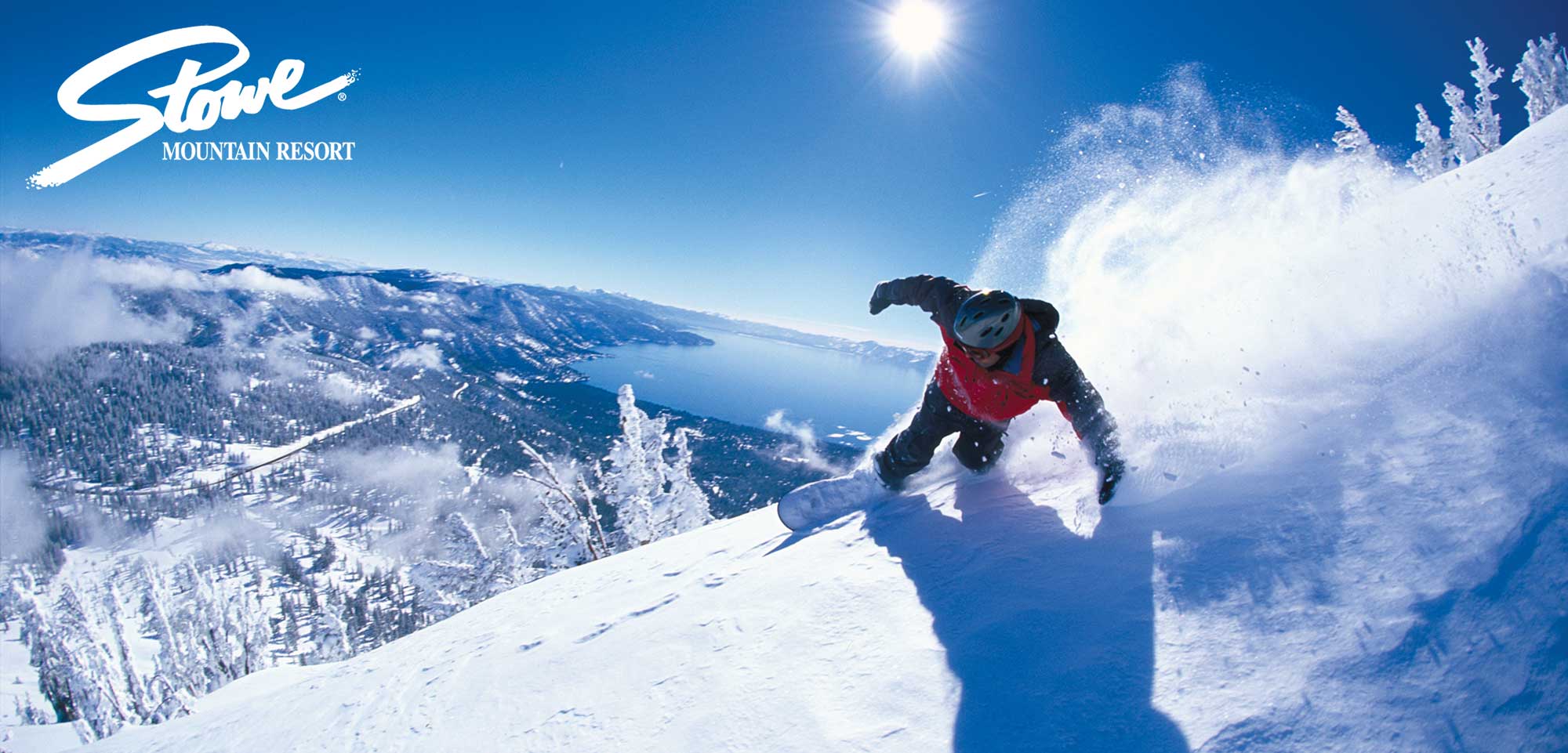 snowboarder on a mountain