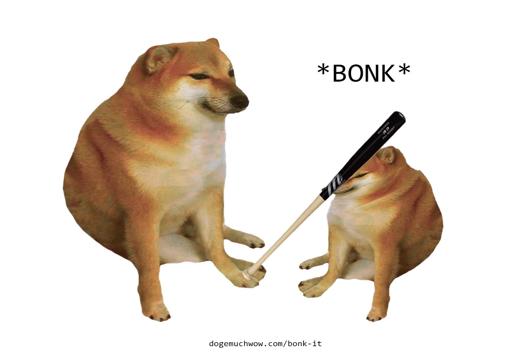 *BONK*