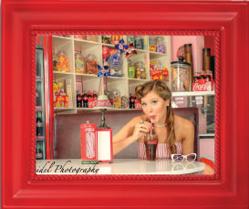Retro girl