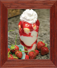 strawberry milkshake