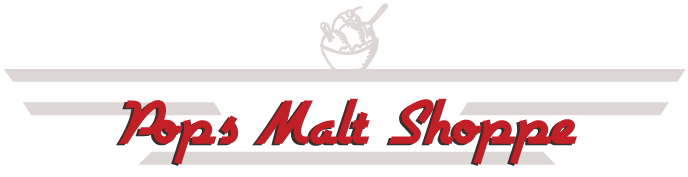Pop's Malt Shoppe logo
