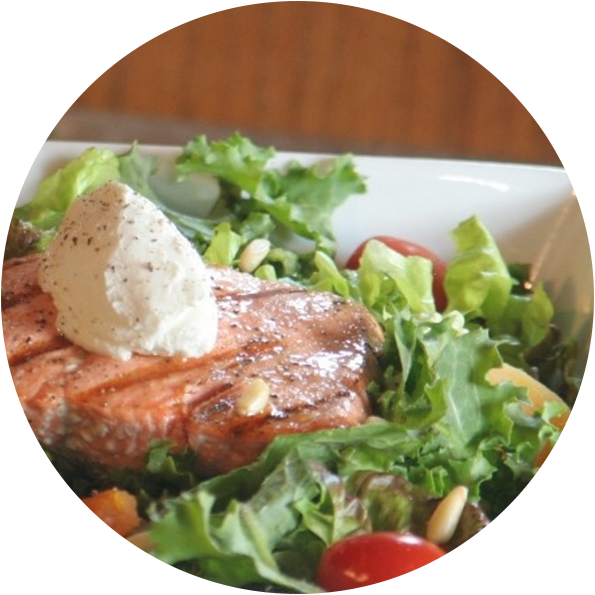 Salmon salad