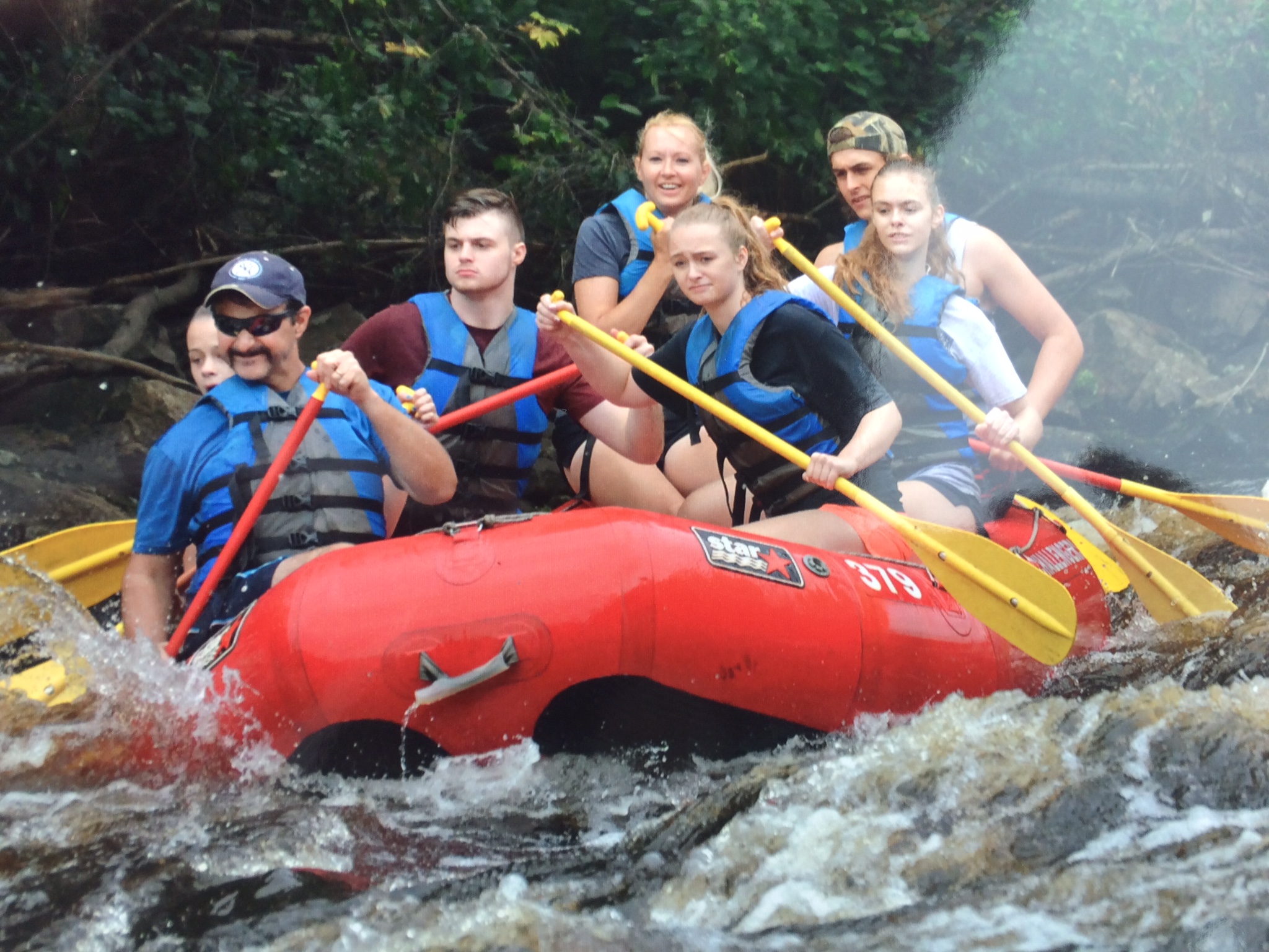 whitewater raft