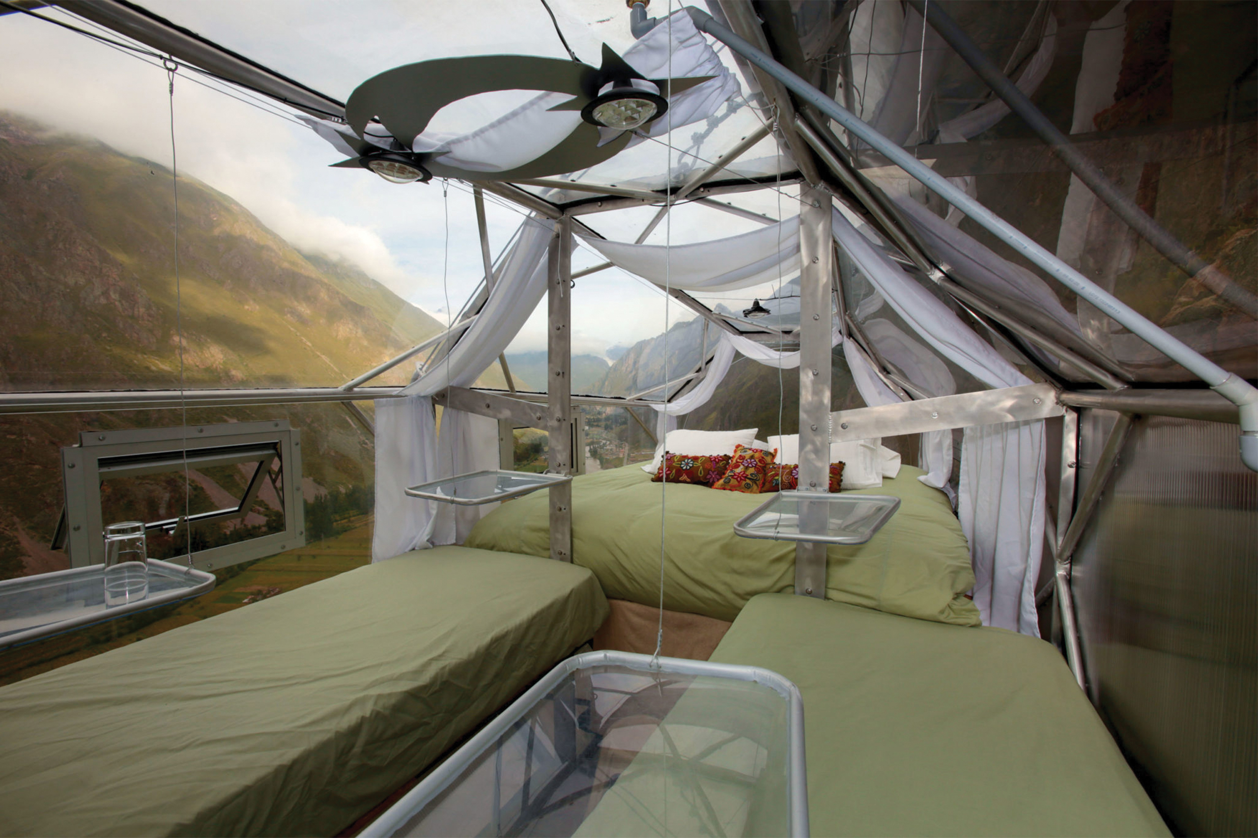 inside the pods