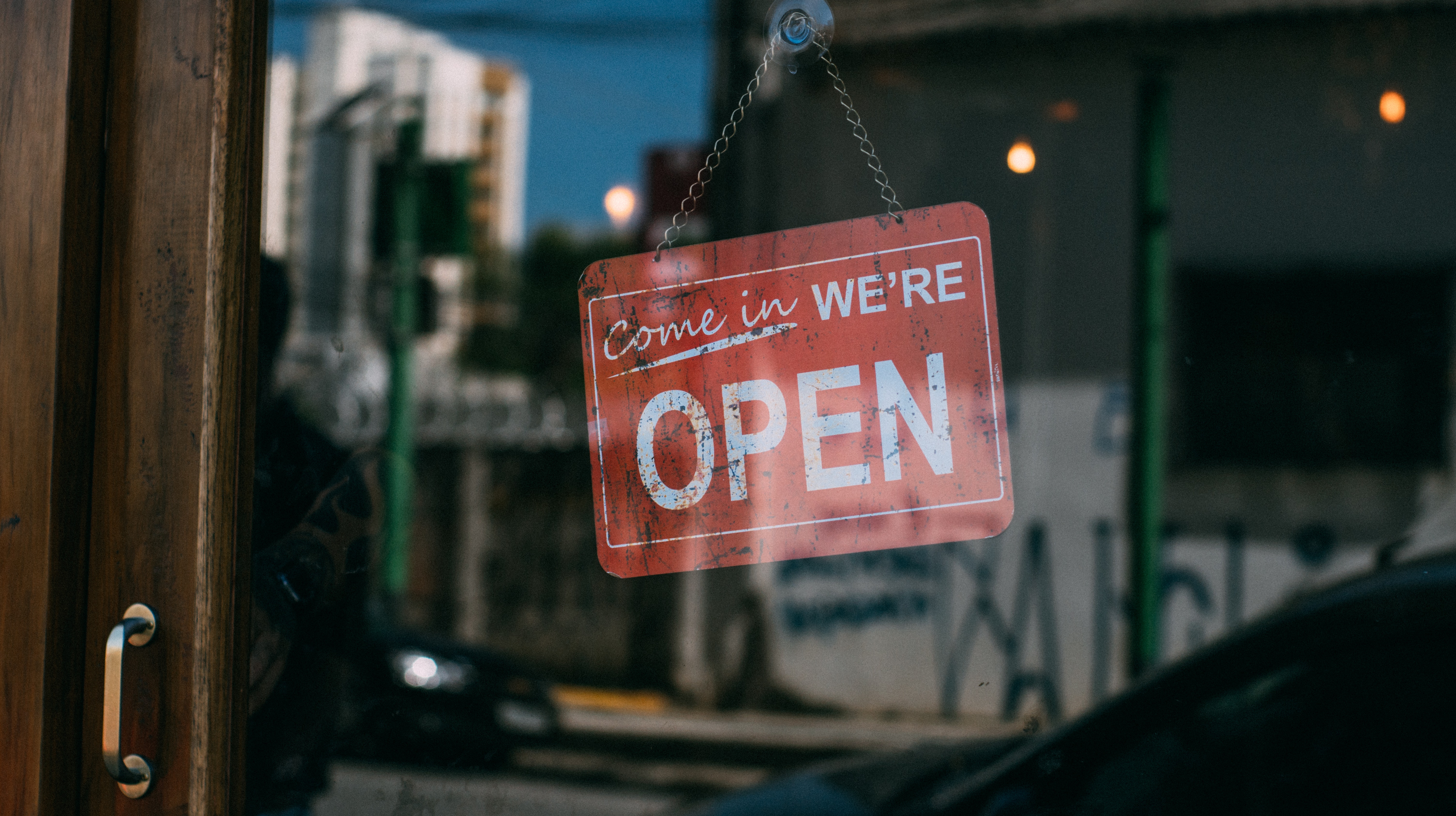 Come In, We're Open