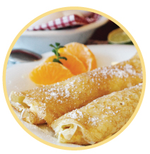 sweet crepes