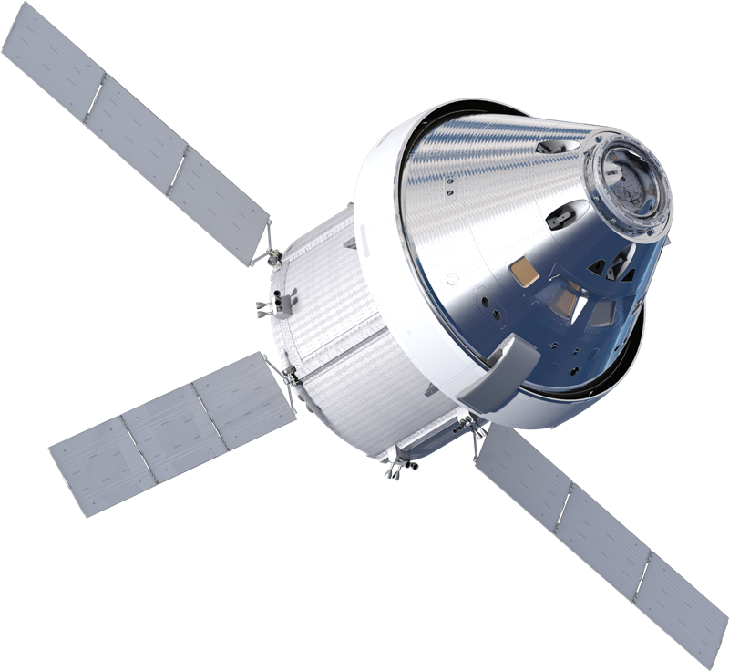 satelite flying